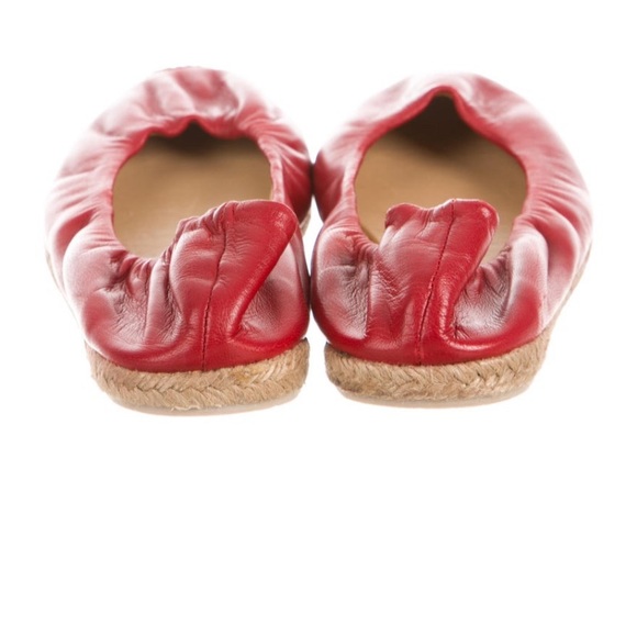 Leather Espadrille Flats - Picture 4 of 5